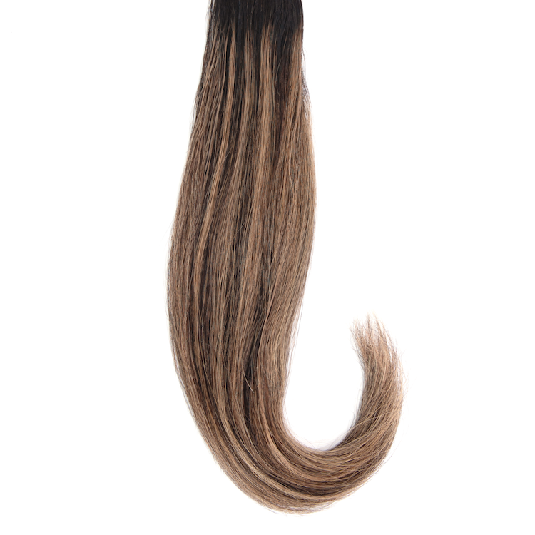 Color 3/8BY Premium Hand Tied Weft 18"